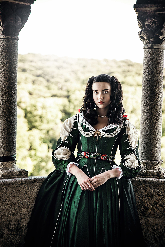 Historical Photo Shoot of Helena Zrinski and Francis Rákoczi II. at the Castle of Liechtenstein